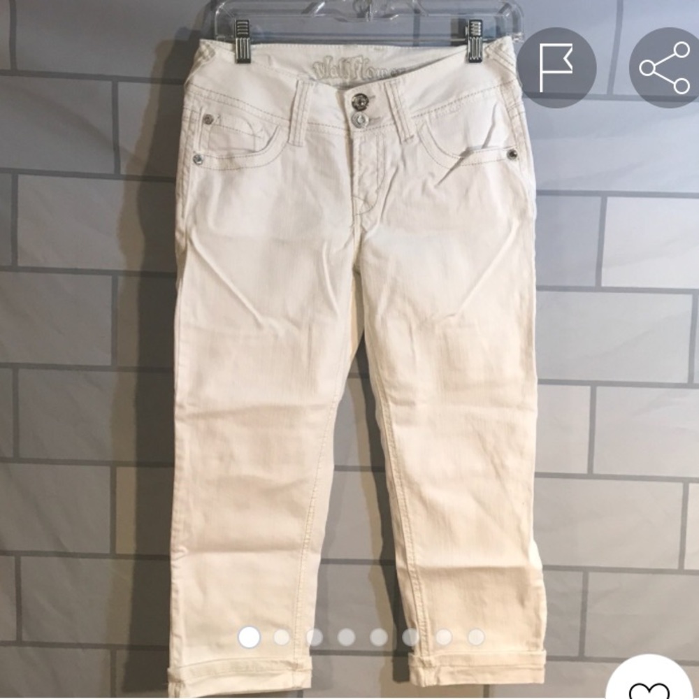 White jeans
